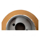 3 Stück - PUR Vorschubrolle 120 x 60 mm Polyurethan (PU R / PU) mit Stahlkern – Ø35 mm Bohrung – Teilkreis 8,5 x 48 – für Maggi, Haffner, HolzHer