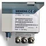 Siemens SIMODRIVE LT-Modul INT. 2×50 A 6SN1123-1AB00-0CA1 + Steuer-/Regelmodul 6SN1118-0NH00-0AA2 geeignet für IMA Maschinen)