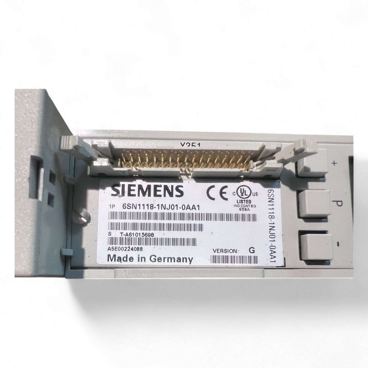 Siemens SIMODRIVE LT module INT. 2X8A (6SN1123-1AB00-0HA1)