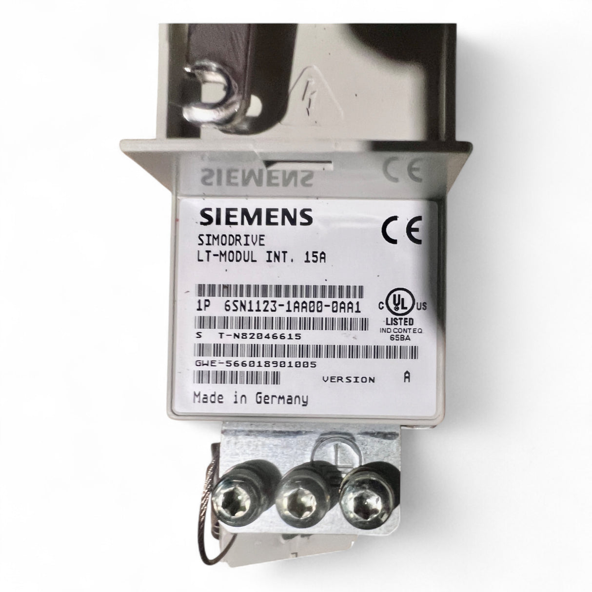 Siemens SIMODRIVE LT module INT. 2X8A (6SN1123-1AB00-0HA1)