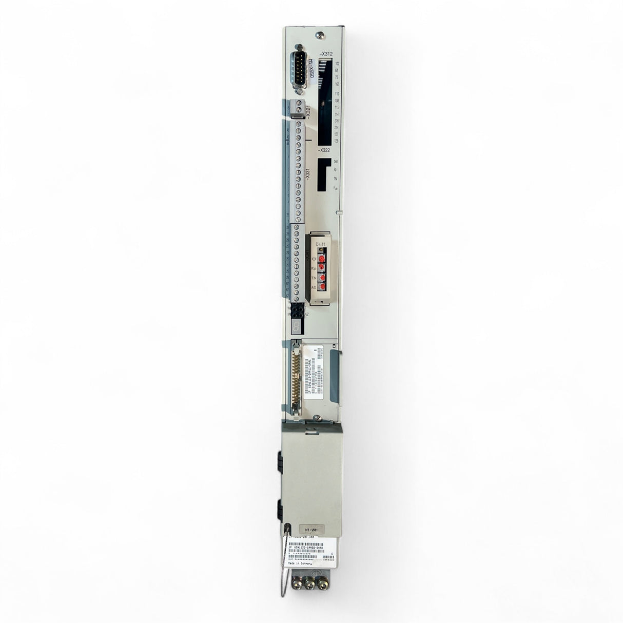 Siemens SIMODRIVE LT-Modul INT. 15A + Steuer-/Anschlussmodul Art.-Nr. 6SN1123-1AA00-0AA0 + 6SN1118-0AA11-0AA1