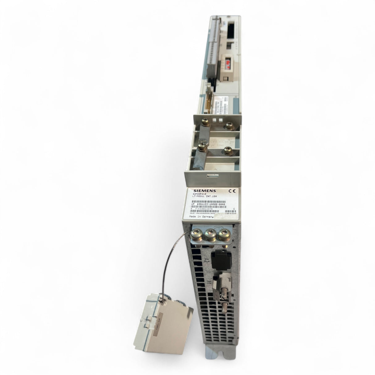 Siemens SIMODRIVE LT-Modul INT. 15A + Steuer-/Anschlussmodul Art.-Nr. 6SN1123-1AA00-0AA0 + 6SN1118-0AA11-0AA1