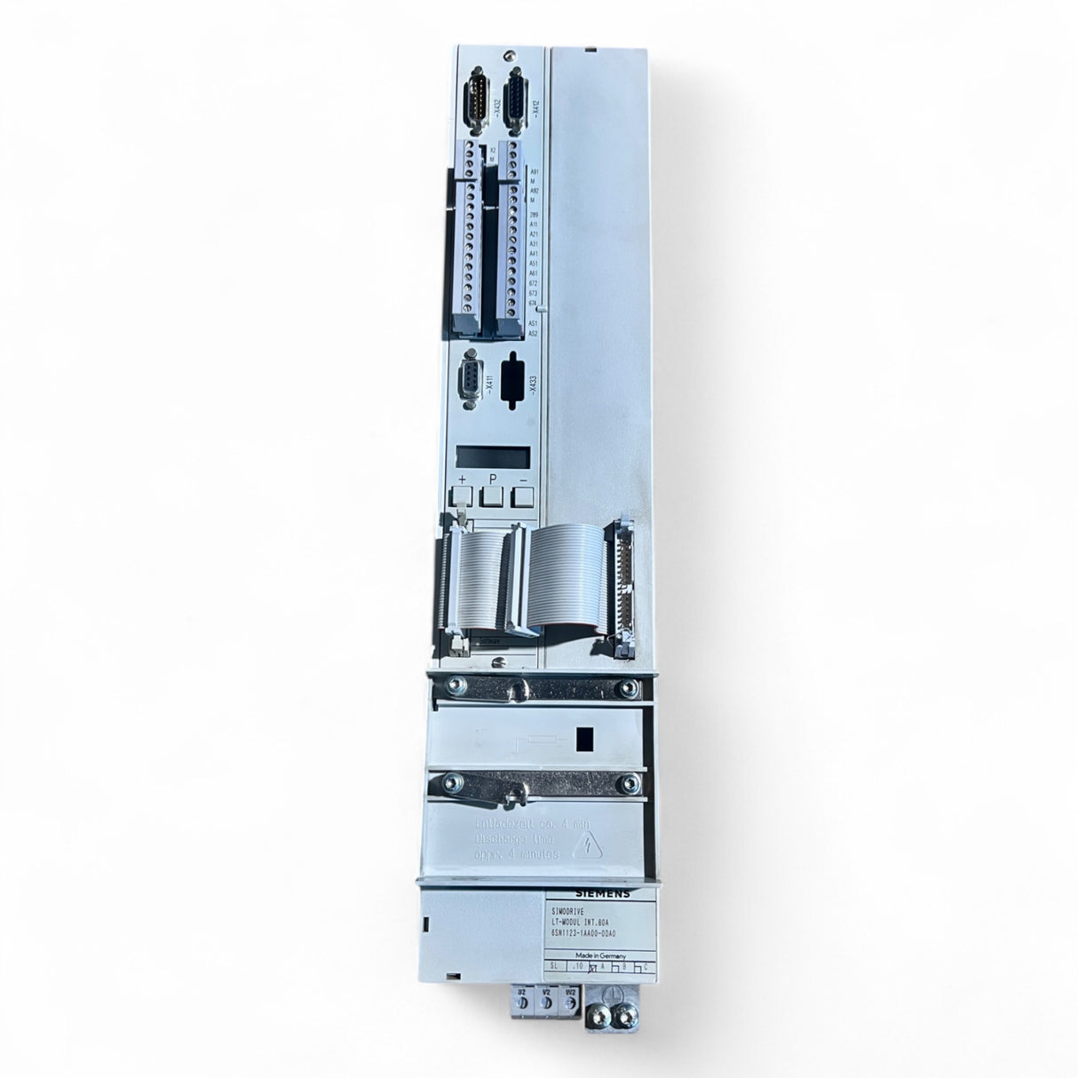 Siemens Simodrive LT-Modul INT. 80A 6SN1123-1AA00-0DA0 + Steuerungsmodul 6SN1122-0BA11-0AA1 z. B. IMA 810 V