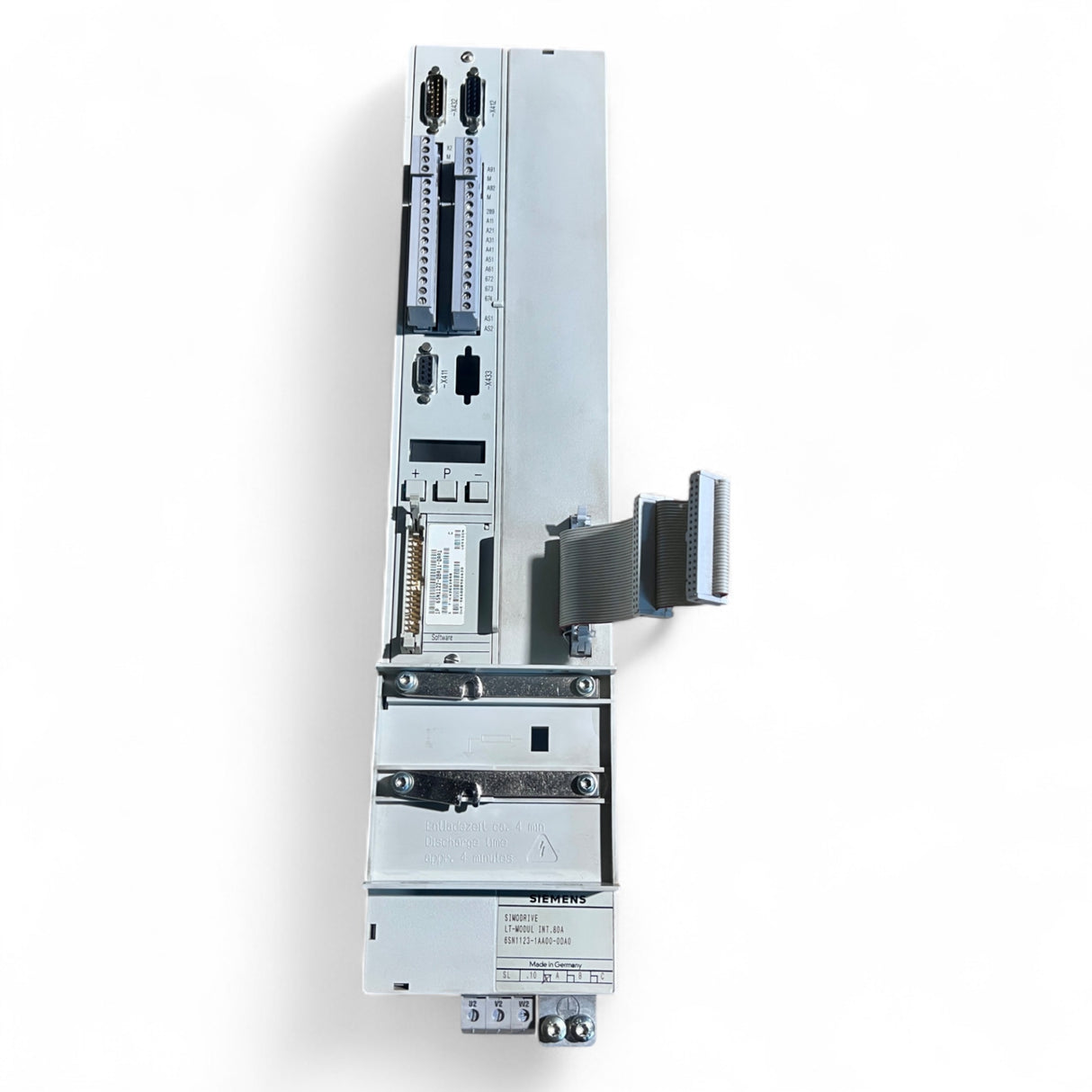 Siemens Simodrive LT-Modul INT. 80A 6SN1123-1AA00-0DA0 + Steuerungsmodul 6SN1122-0BA11-0AA1 z. B. IMA 810 V