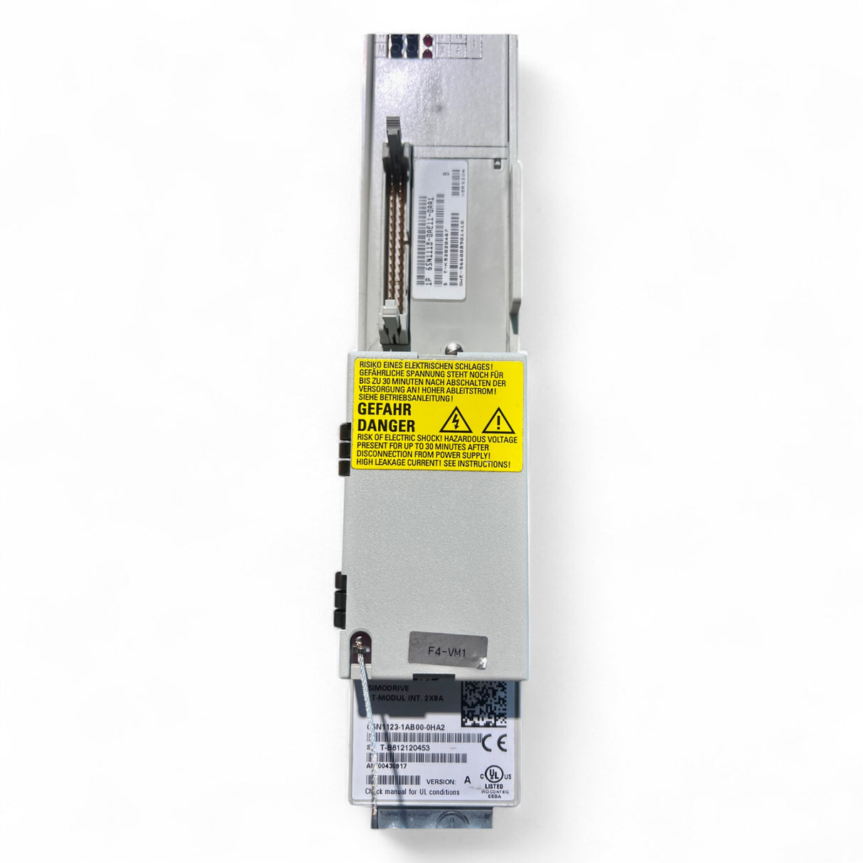 Siememens Simodrive LT-Modul INT. 2x8A Art.-Nr. 6SN1123-1AB00-0HA2 + Regelungseinschub Art.-Nr. 6SN1118-0AE11-0AA1 z. B. IMA 810 V