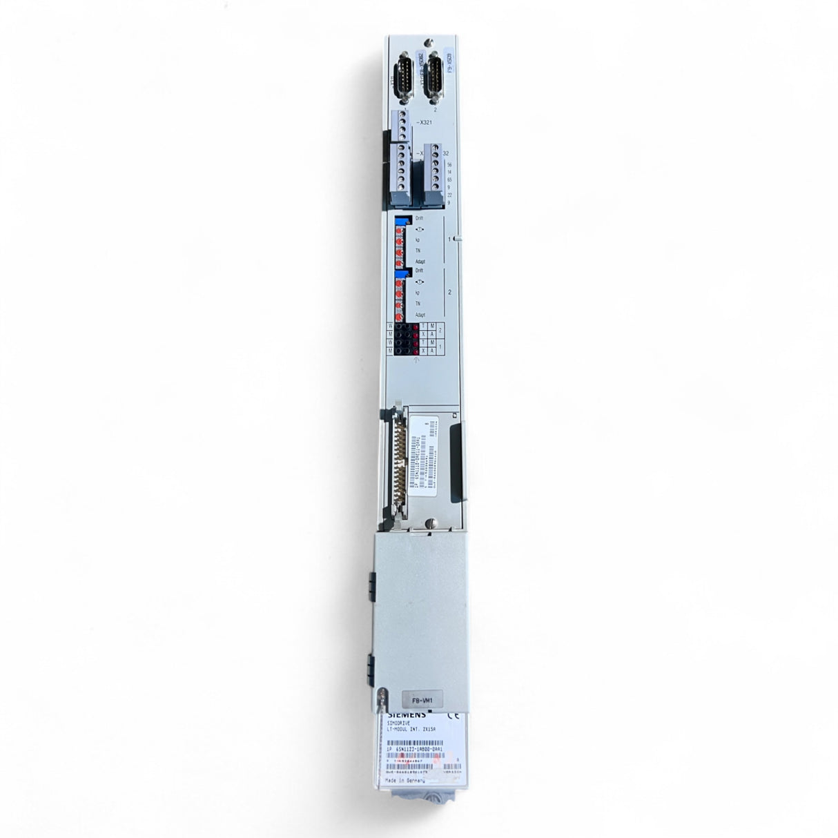 Siemens Simodrive LT-Modul INT. 2x15A Art.-Nr. 6SN1123-1AB00-0AA1 + Regelungseinschub Art.-Nr. 6SN1118-0AE11-0AA1 z. B. IMA 810 V