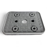 Schmalz Reibbelag Saugplatte  oben 140 X 115 X 16,5  Schmalz  Blocksauger 10.01.12.00488