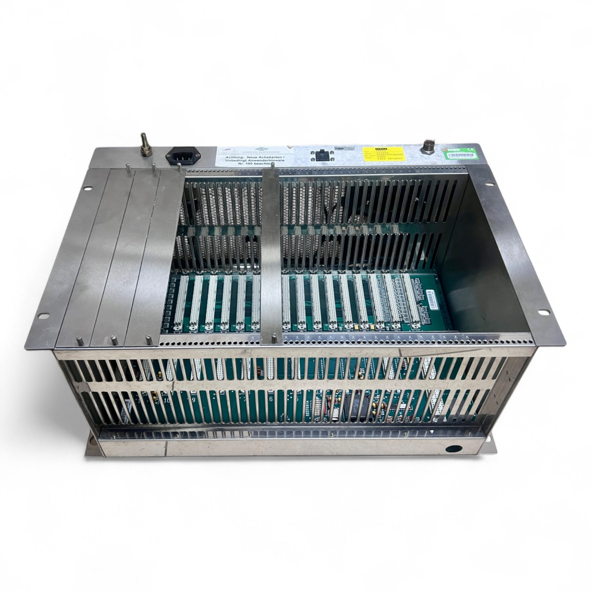 NUM 1060W CNC Steuerung – 19”-Rack (7HE) mit Backplane 48×31×32 cm, 220V 50/60Hz – Art.-Nr. 0224202080F – kompatibel mit IMA 810 V