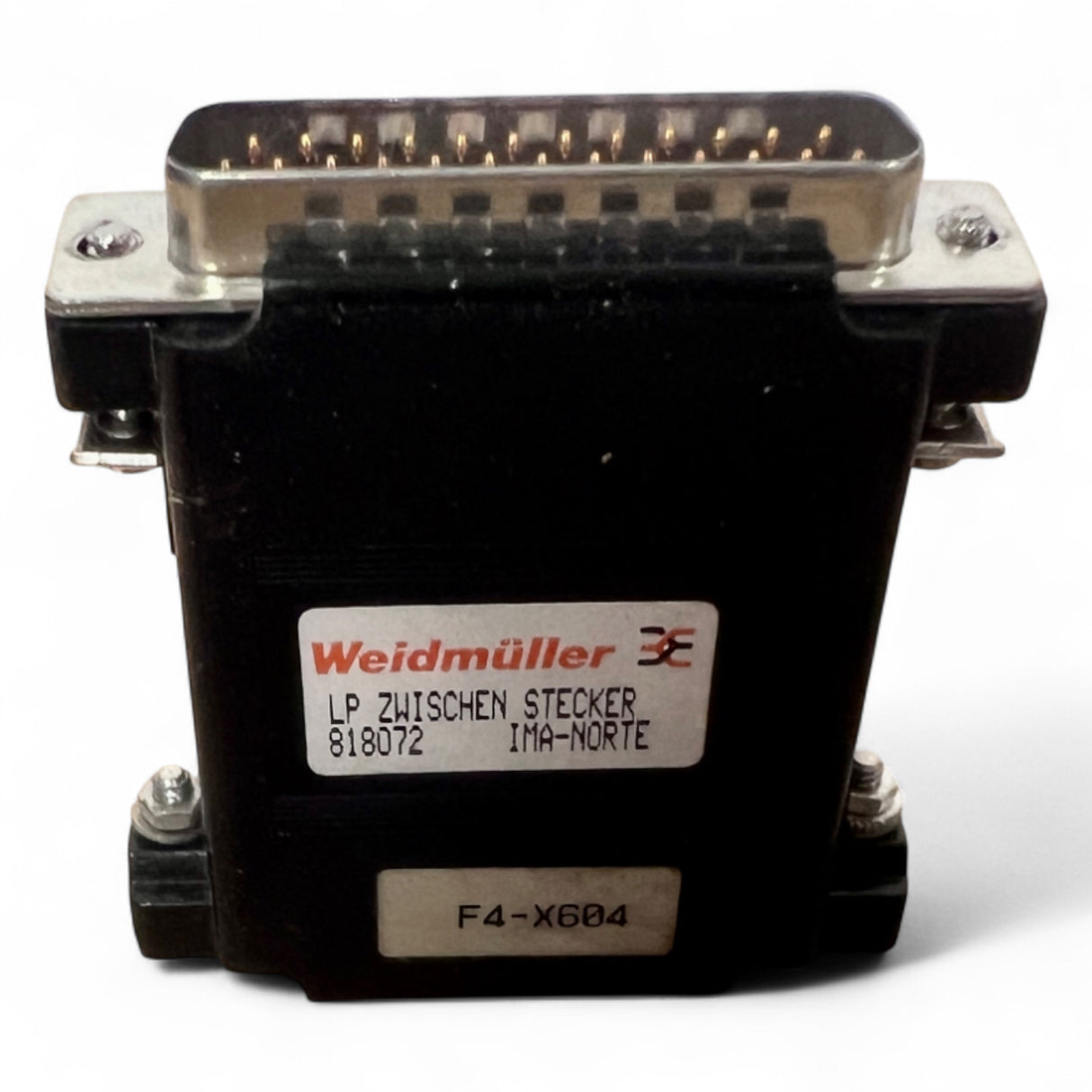 WEIDMÜLLER Weidmüller LP Zwischenstecker IMA-Norte Art.-Nr. 818072 passend für NUM 1060 Steuerung (IMA 810 V) Art.-Nr. 818072