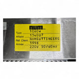 NUM 1060W CNC Steuerung – 19”-Rack (7HE) mit Backplane 48×31×32 cm, 220V 50/60Hz – Art.-Nr. 0224202080F – kompatibel mit IMA 810 V
