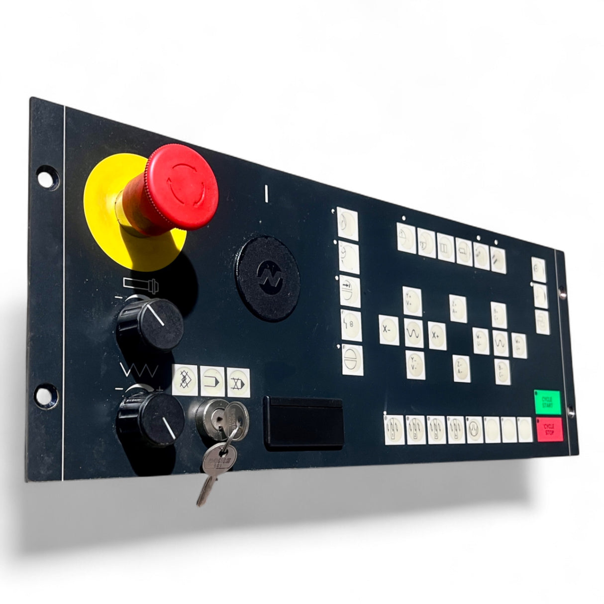 NUM 830M Operator Panel (Bedienfeld Kurzhubtastatur / Keyboard Panel) Original Ersatzteil für IMA CNC-Maschinen mit NUM 1060 Steuerung – Art.-Nr. 207202830M