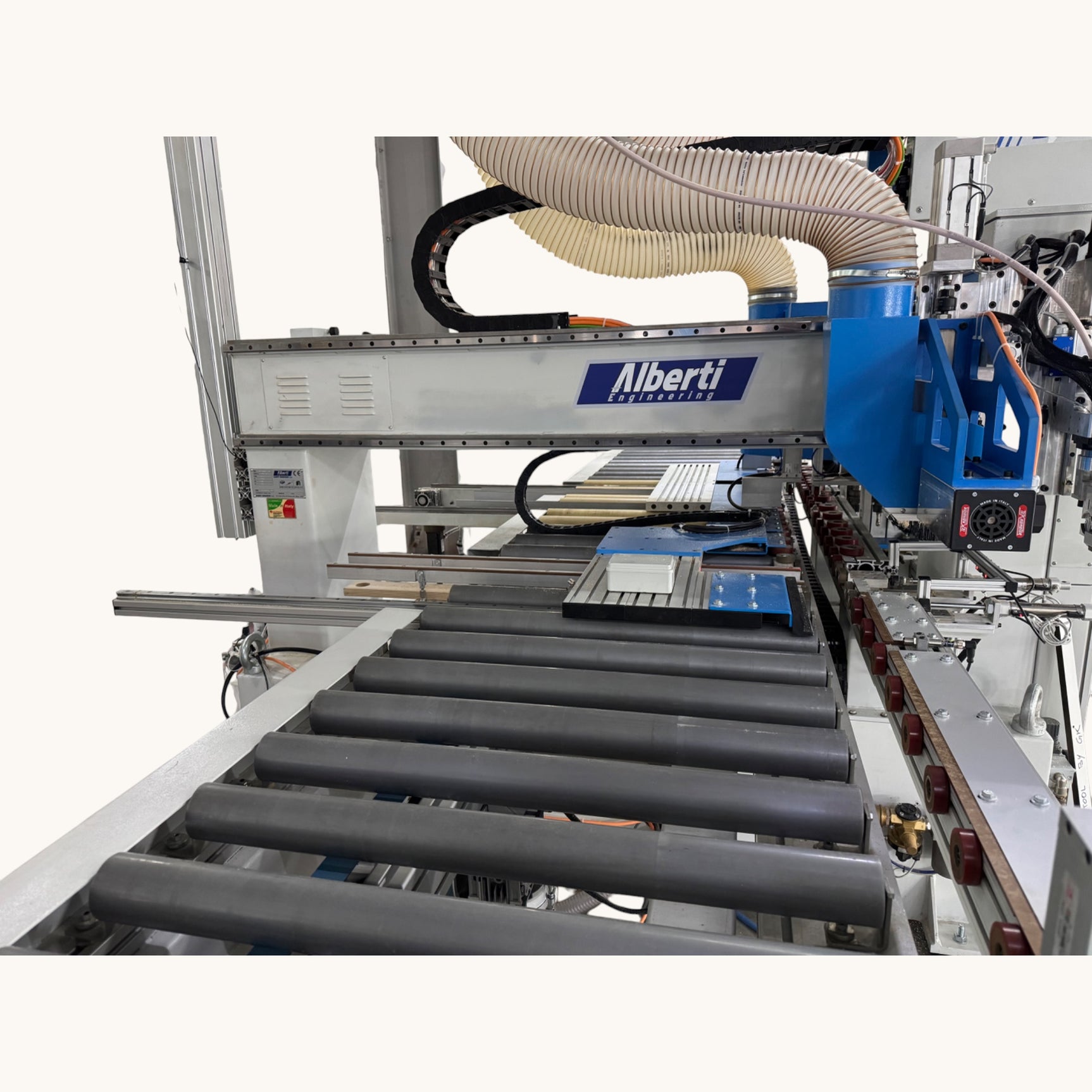 ALBERTI VECTOR CN CNC Vertikalbohrmaschine Fräsmaschine Dübeleintreibmaschine Beschlagsetzmaschine 6-seitig