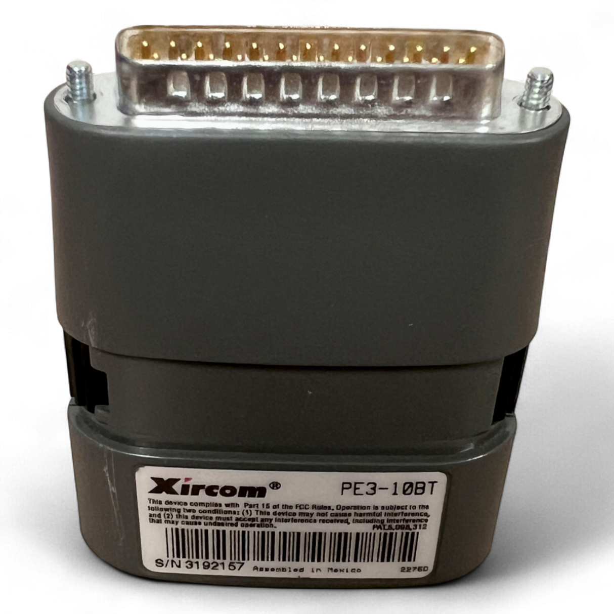 Xircom Parallel Port Ethernet Adapter PE3-10BT Art.-Nr. S/N 3192157 – geeignet für IMA 610/810 V mit NUM 1060 Steuerung (ethernet adapter, network adapter)