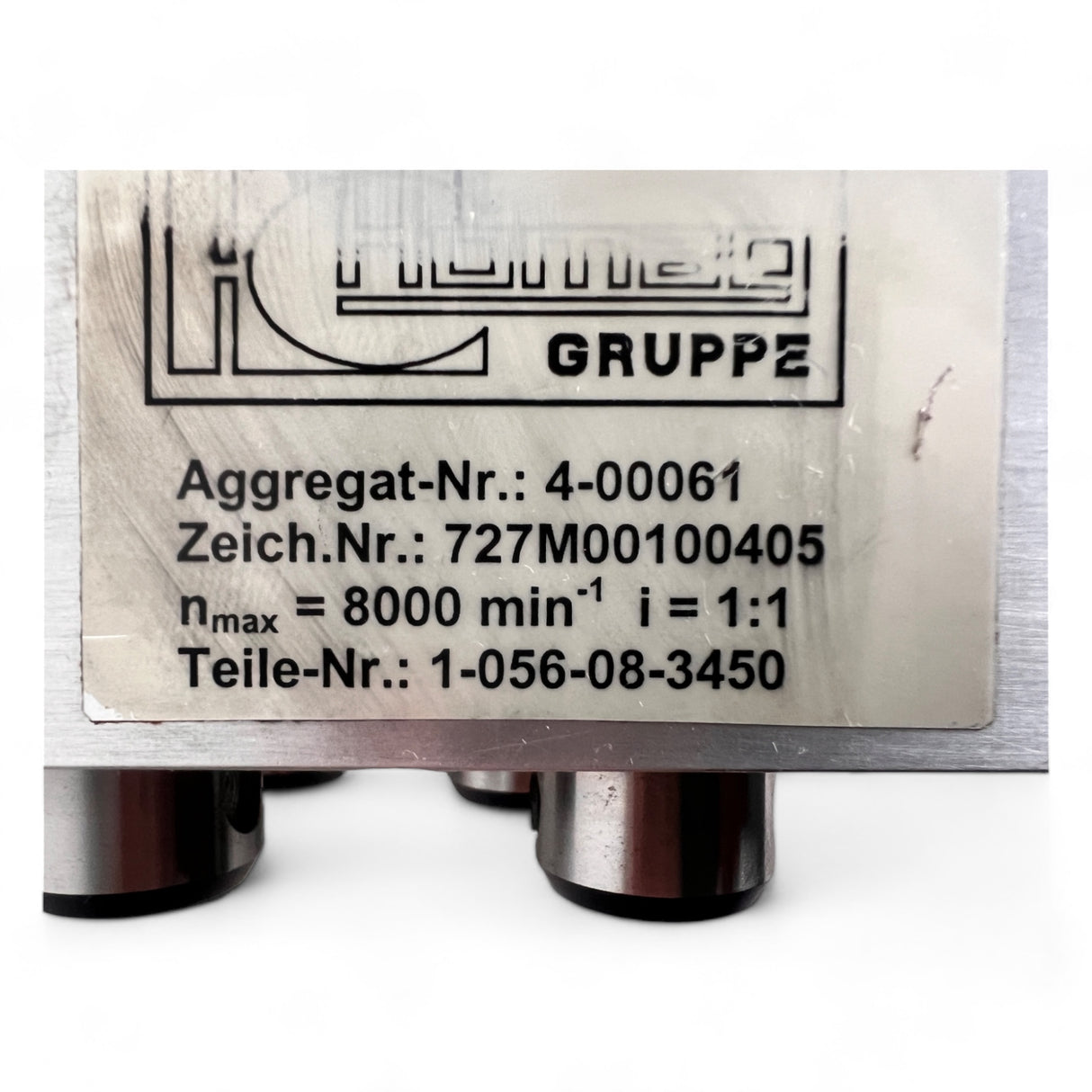 HOMAG/WEEKE/BENZ Adapteraggregat  Wechselaggregat Bohrer Art..Nr. 1-056-08-3450