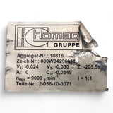 HOMAG/WEEKE/BENZ Adapteraggregat  Säge Wechselaggregat 2-056-10-3071 mit Nut Fräser