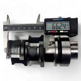 HSK 63 F Spannzangenfutter mit Bohrungsaufnahme und Duplex HW Profilfräser D=63 mm L=36 mm