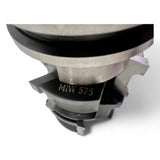 HSK 63 F Spannzangenfutter mit Bohrungsaufnahme und Duplex HW Profilfräser D=63 mm L=36 mm