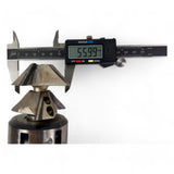 HSK 63 F Spannzangenfutter mit Spannzange und HW Profilfräser Ø 56 mm 2 HW Fasefräsern , Z=3