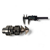 HSK 63 F Spannzangenfutter mit Spannzange und HW Profilfräser Ø 56 mm 2 HW Fasefräsern , Z=3