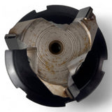 HSK 63 F Spannzangenfutter mit austauschbaren Spannzangen und DIA Profilfräser Ø 40 mm, Z=3