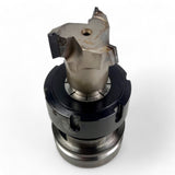 HSK 63 F Spannzangenfutter mit austauschbaren Spannzangen und DIA Profilfräser Ø 40 mm, Z=3
