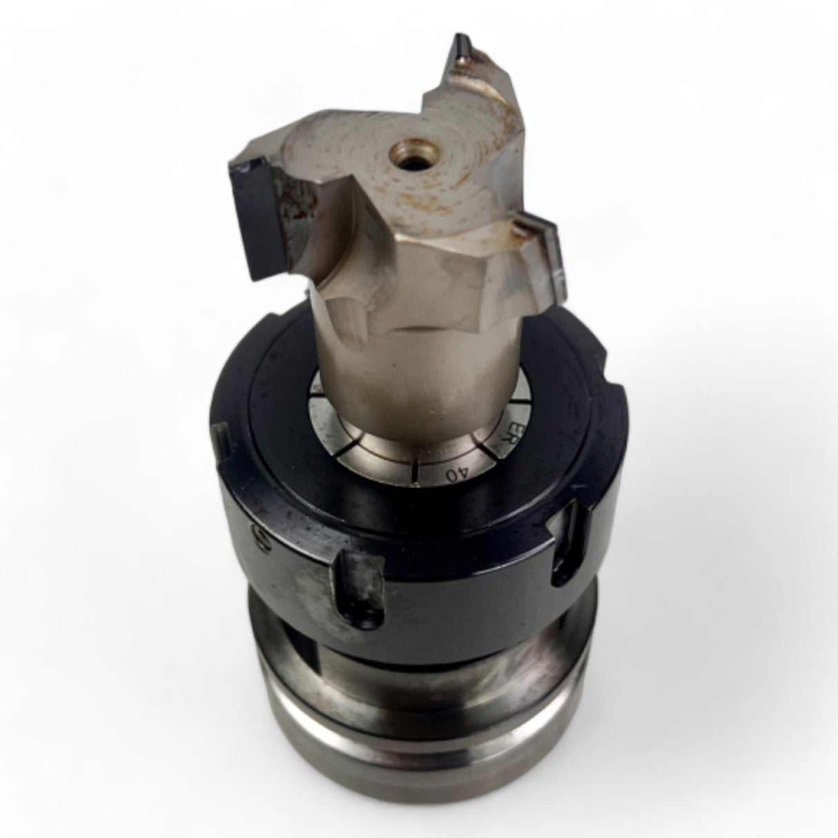 HSK 63 F Spannzangenfutter mit Spannzange und HW Profilfräser Ø 40mm DIA  Fräser , Z=3