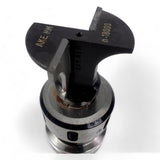 HSK 63 F Spannzangenfutter mit austauschbaren Spannzangen und HW Profilfräser Ø 22 mm, L=40 mm, Z=2