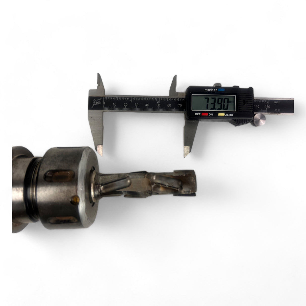 HSK 63 F Spannzangenfutter mit Spannzange und DIA Schruppfräser L=73 Z=3