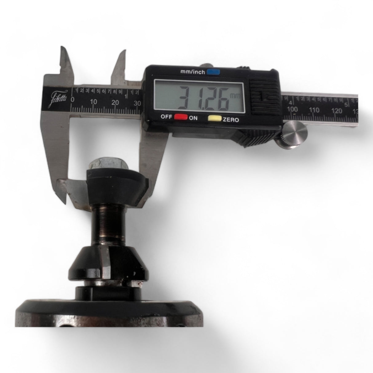 HSK 63 F Spannzangenfutter mit Spannzange und HW Fräser D=31 mm L=36 mm