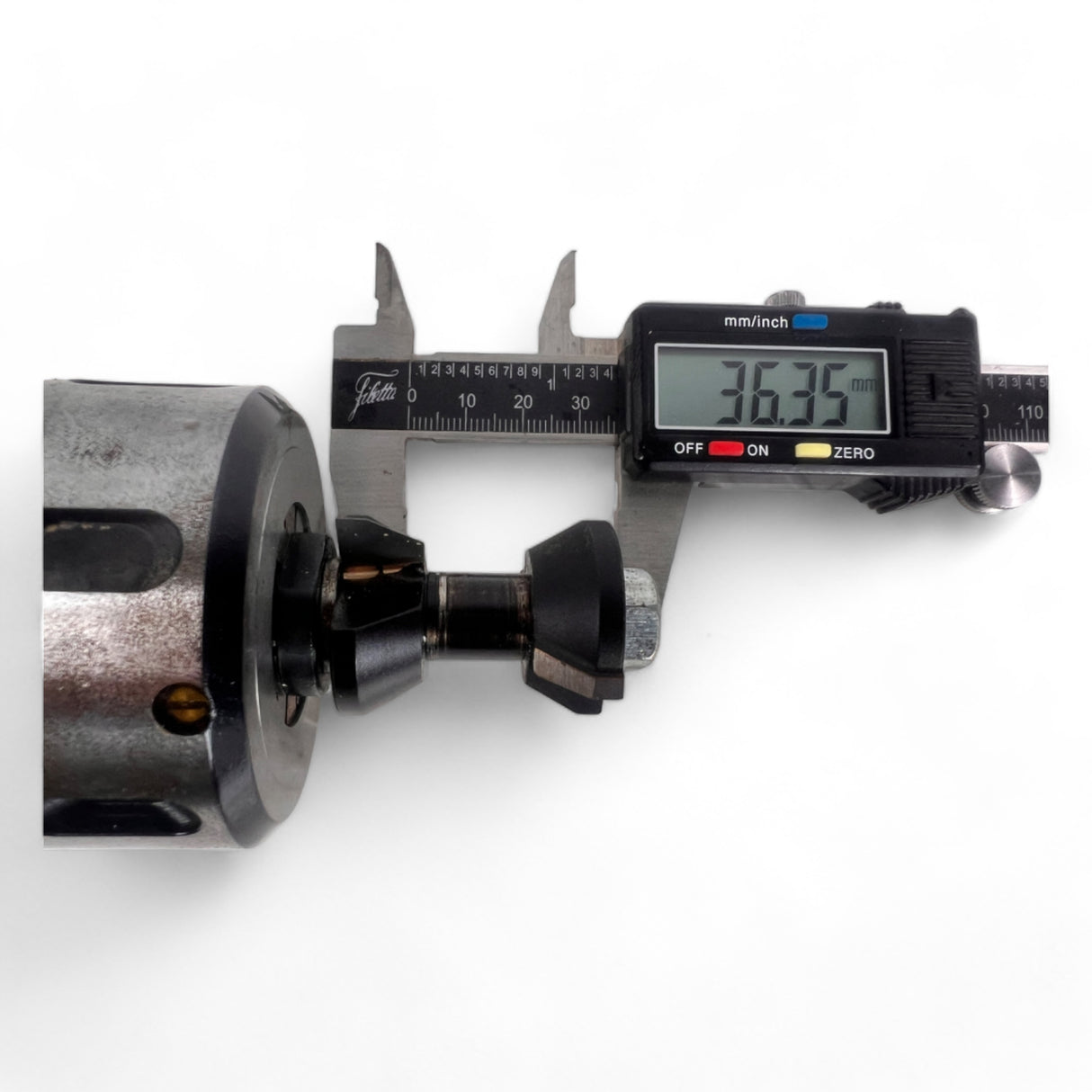 HSK 63 F Spannzangenfutter mit Spannzange und HW Fräser D=31 mm L=36 mm