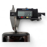 HSK 63 F Spannzangenfutter mit Spannzange und Fräser D=3,9 L= 12,9 mm