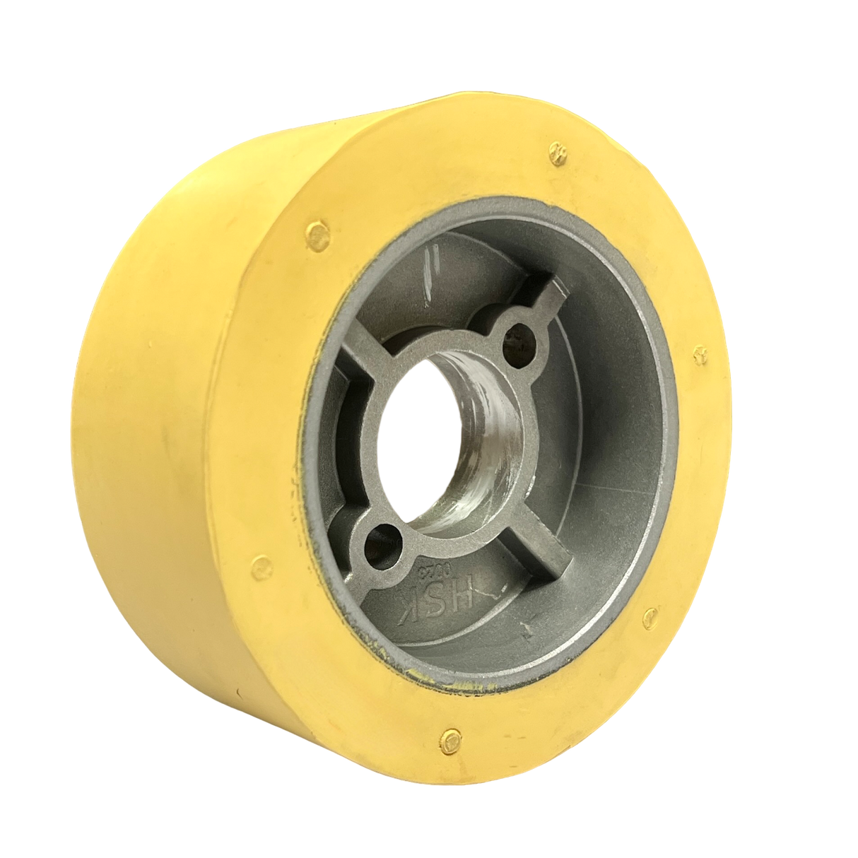 Vorschubrolle 120x60 mm –  HighGrip Ausführung -  Alukern – Ø35 mm – TK 8,5x48  Haffner