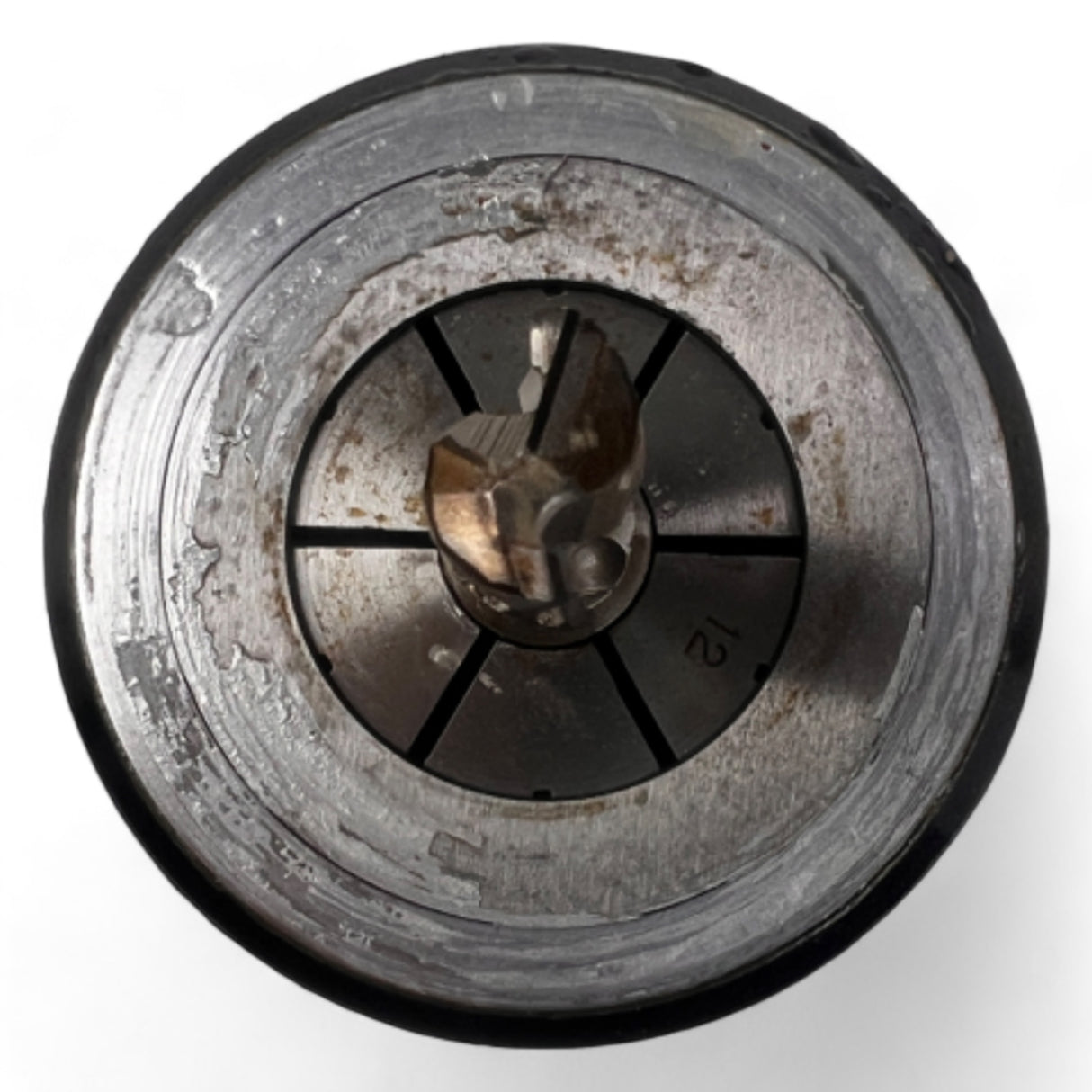 HSK 63 F Spannzangenfutter mit Bohrungsaufnahme und  DIA Fräser D=11,5 mm L=27 mm