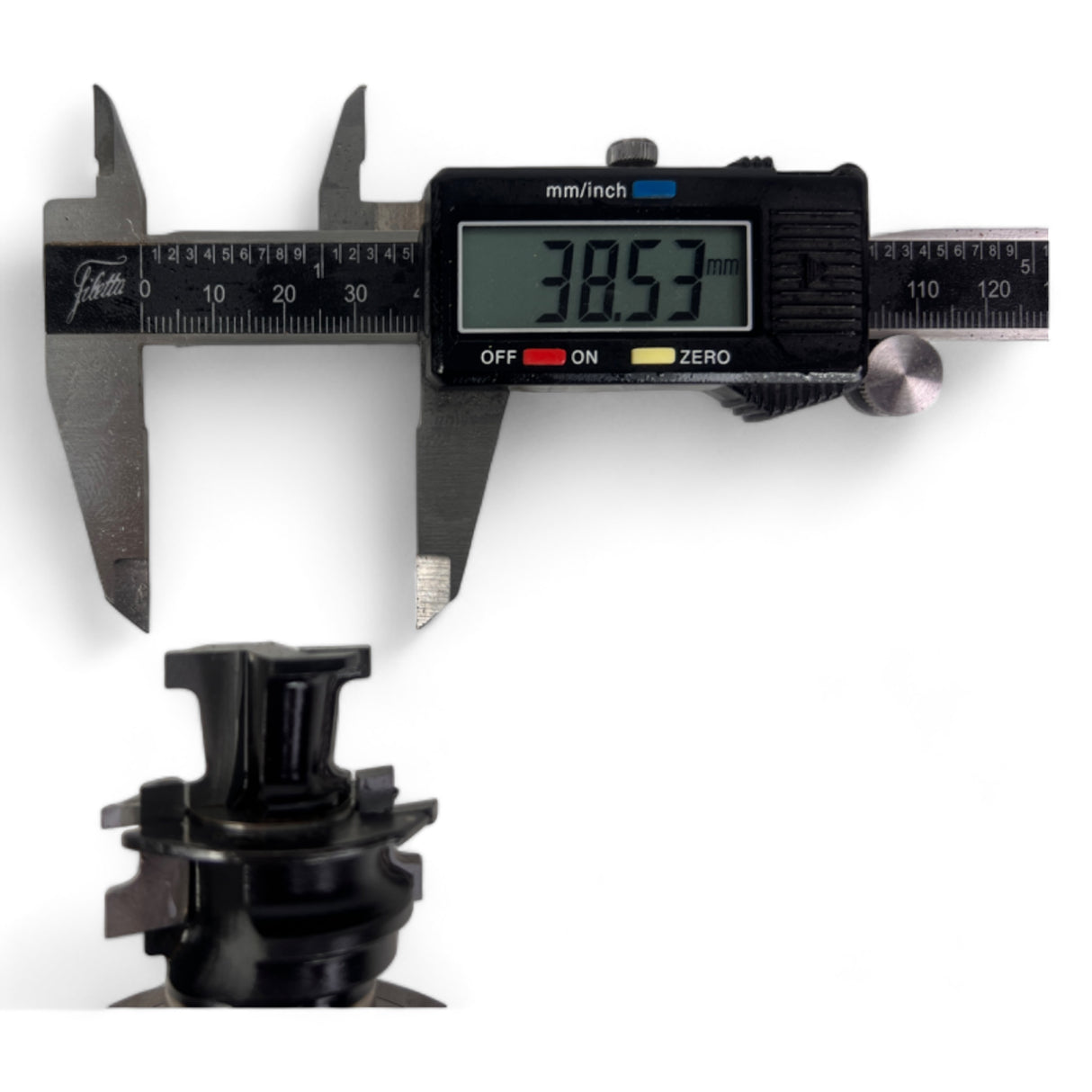 HSK 63 F Spannzangenfutter 2 HW Fräser 40x 2,5 mm Z=2 N=24.000
