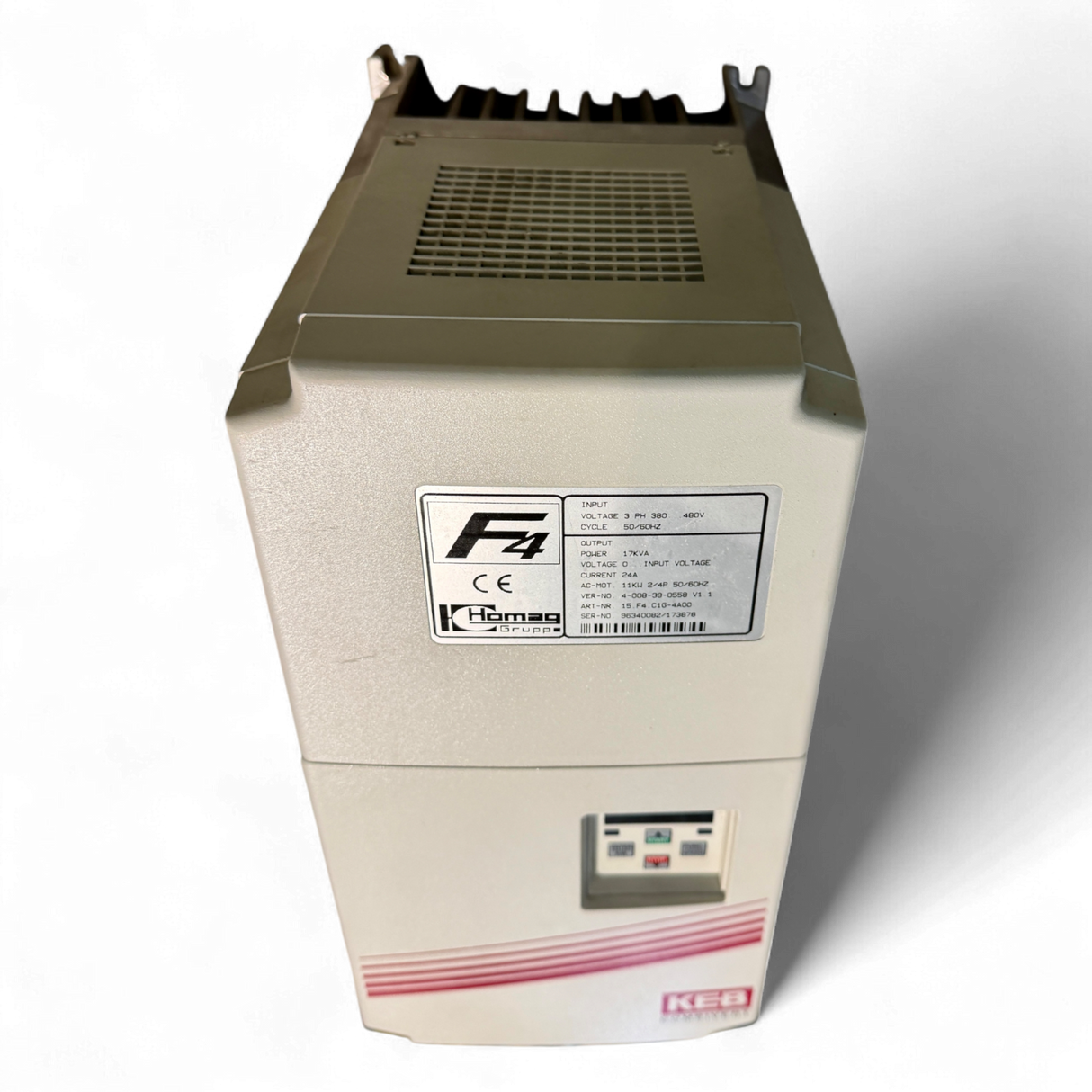 KEB Combivert F4 Frequenzumrichter Homag Art.-Nr. 15.F4.C16-4A00 4-008-39-0558
