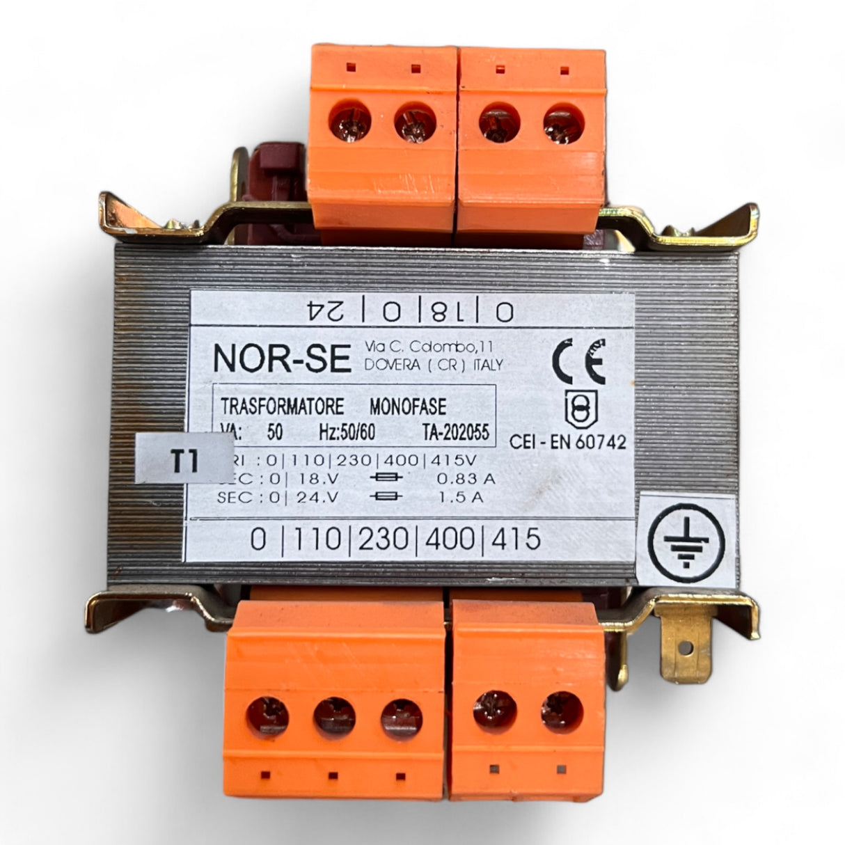 NOR-SE Monophasen-Transformator TA-202055