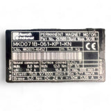 REXROTH Indramat Permanent Magnet Motor MKD071B-061-KP1-KN MKD071-46452: