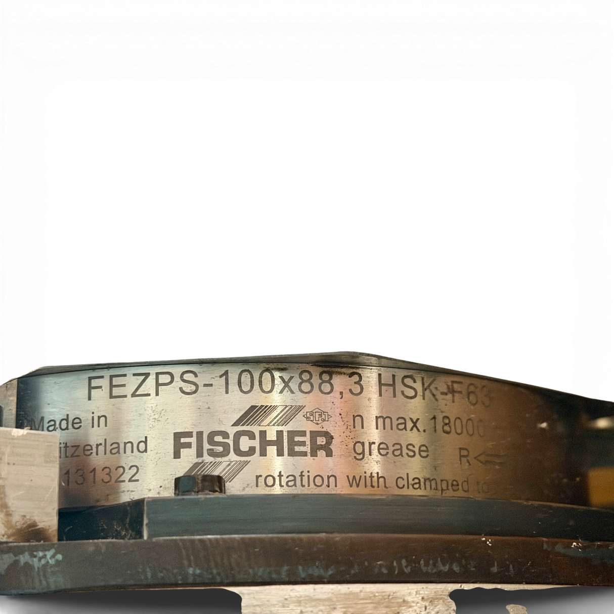 FISCHER IMA FEZPS 100 x 88,3 HSK F63 Hauptspindel Motorspindel Elektrospindel mit C Achse Art Nr 131322 (spindle motor main spindle c axis)