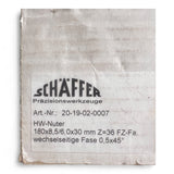 HW Nuter Schäffer D=180x8.5/6.0x30 Z=36 B=8