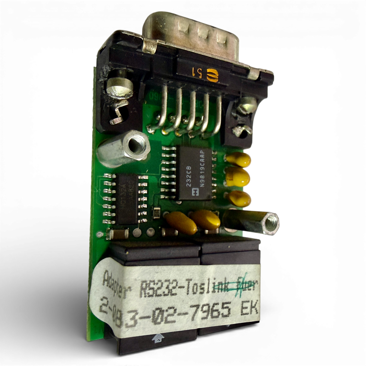 HOMAG Adapter RS232 Toslink fuer KEB F4 Art.-Nr. 2083027965-H00118913