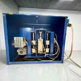 Strapex SMG 65 automatische Umreifungsanlage mit Fördertechnik und modularen Gliederbandförderanlage