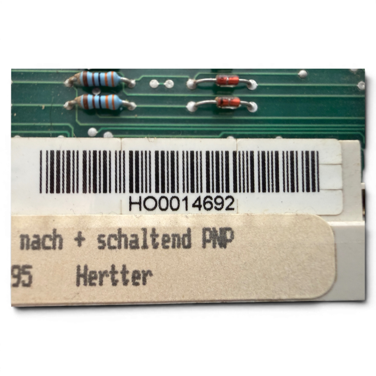 HOMAG Eingangskarte  32E 24V PNP HC020 2US +SCHALTEND Art.-Nr. 20B3015105 für BAZ 32 BOF
