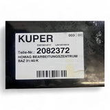 Homag Weeke Bircher Trittmatte Sicherheits-Schaltmatte ESM-21, 1200x500 mm schwarz 5176.5.100, 2082372