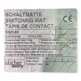 Homag Weeke Bircher Trittmatte Sicherheits-Schaltmatte ESM-52 1200x1250mm mit Noppen Nr- 5176.5.103