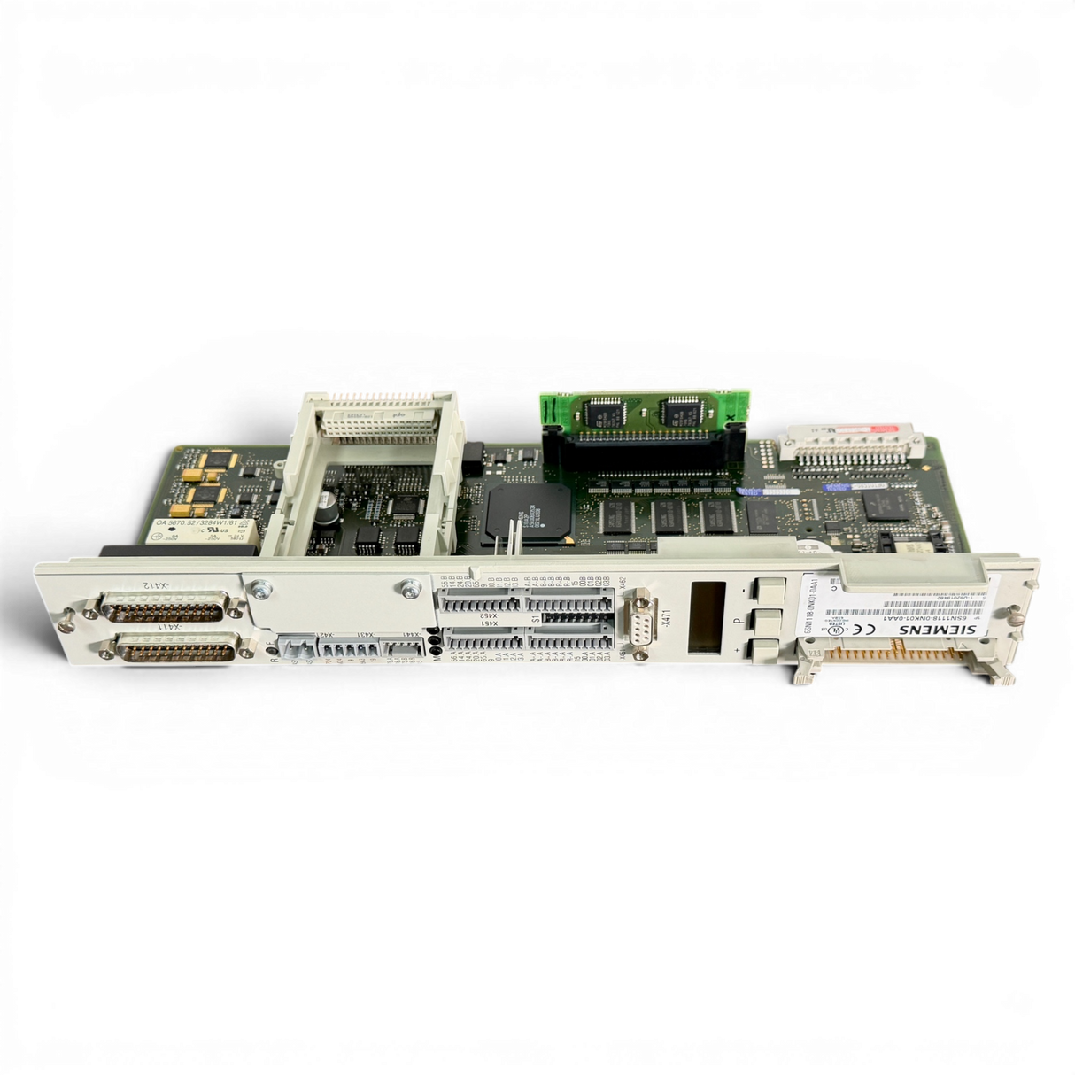 Siemens SIMODRIVE Regelungsbaugruppe Art.-Nr. 6SN1118-0NK01-0AA1 Seriennummer T-U92019482