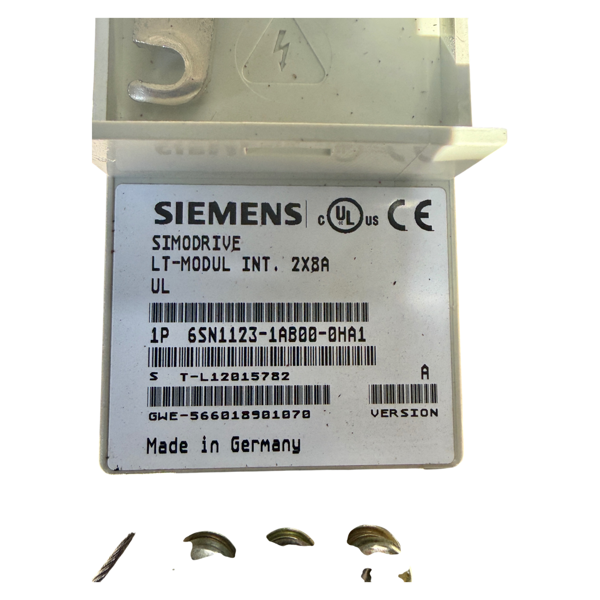 Siemens SIMODRIVE LT-MODUL INT. 2x8A Art.-Nr. 6SN1123-1AB00-0HA1