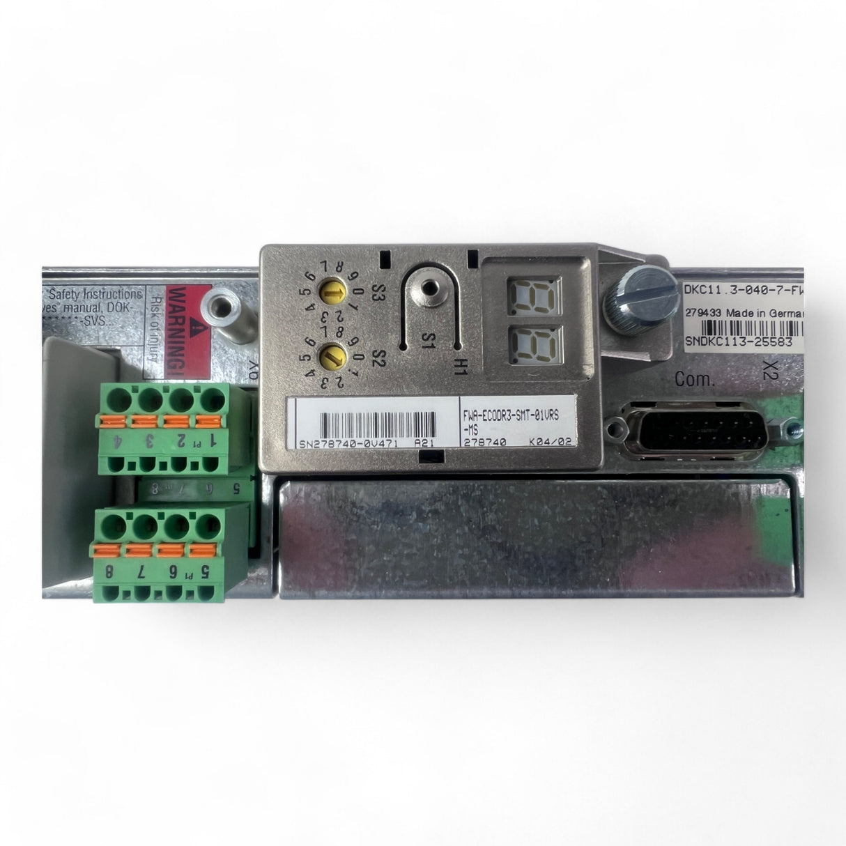Bosch Rexroth Indramat Digitaler Servoregler DKC11.3-040-7-FW, Seriennummer SNDKC113-25583