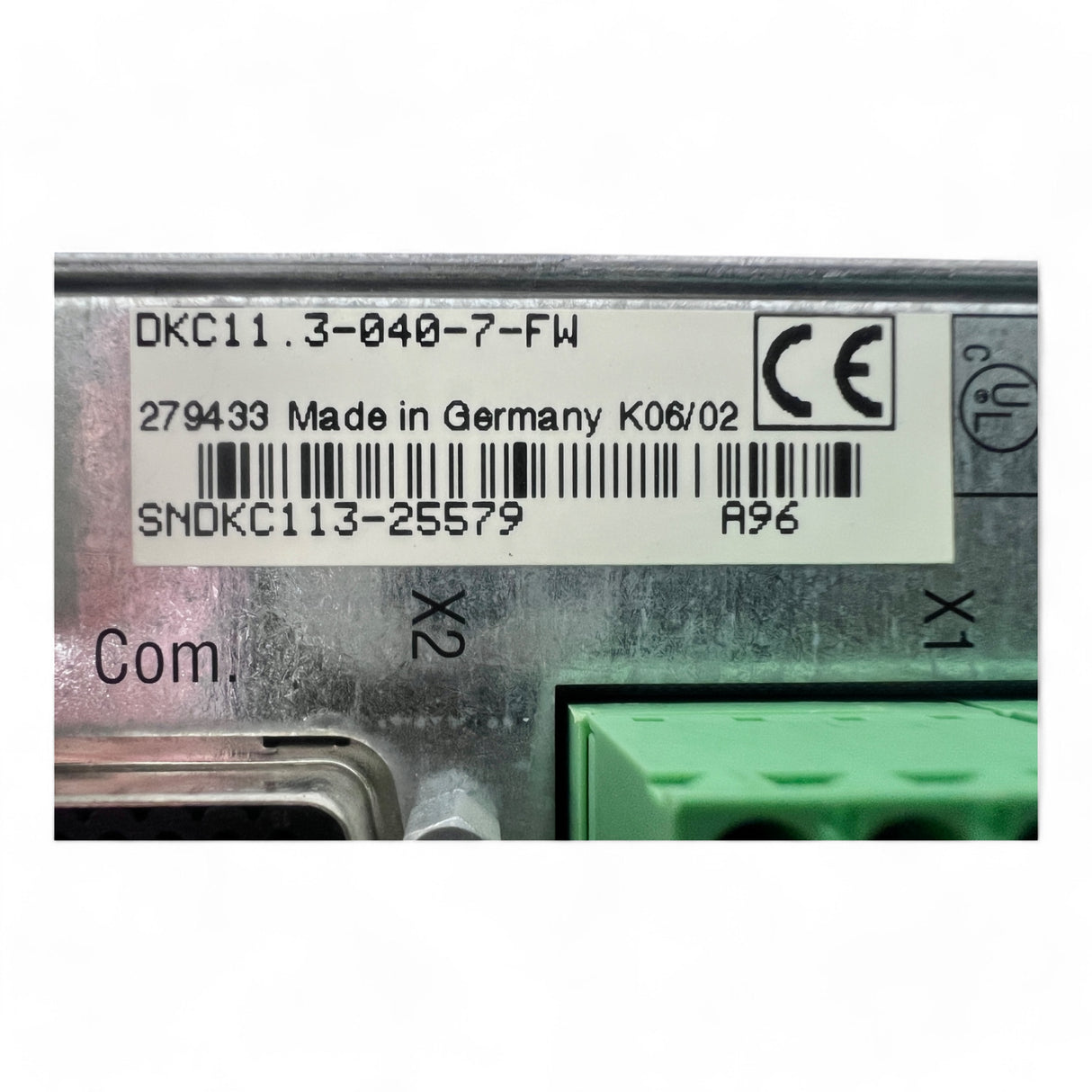 Bosch Rexroth Indramat Digitaler Servoregler DKC11.3-040-7 Nr: 279433 SNDKC113-25579