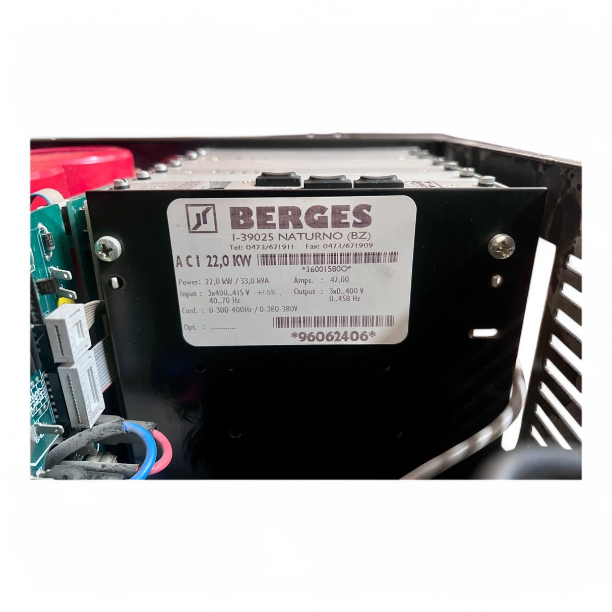 BERGES CO-SINUS ACI 22,0 kW Frequenzumrichter