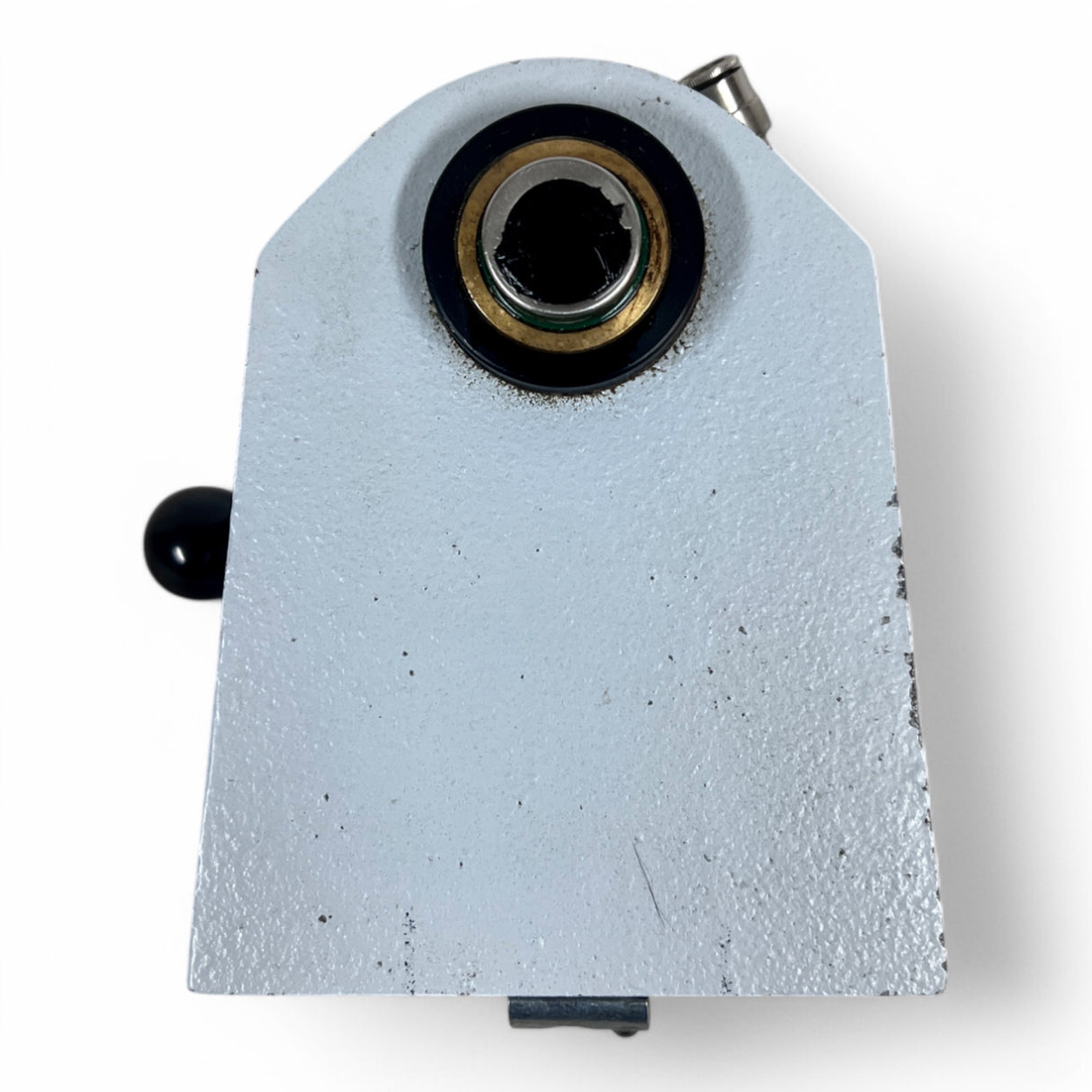 Cylinder stop with clamping device for WEEKE BHC / HOMAG machines – Used Rear Stop Cylinder Side